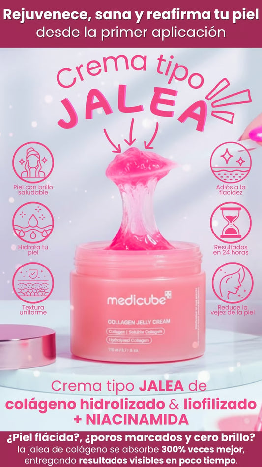 🌸REDUCE LA FLACIDEZ FACIAL EN 24 HORAS🌸JALEA DE COLAGENO HIDROLIZADO